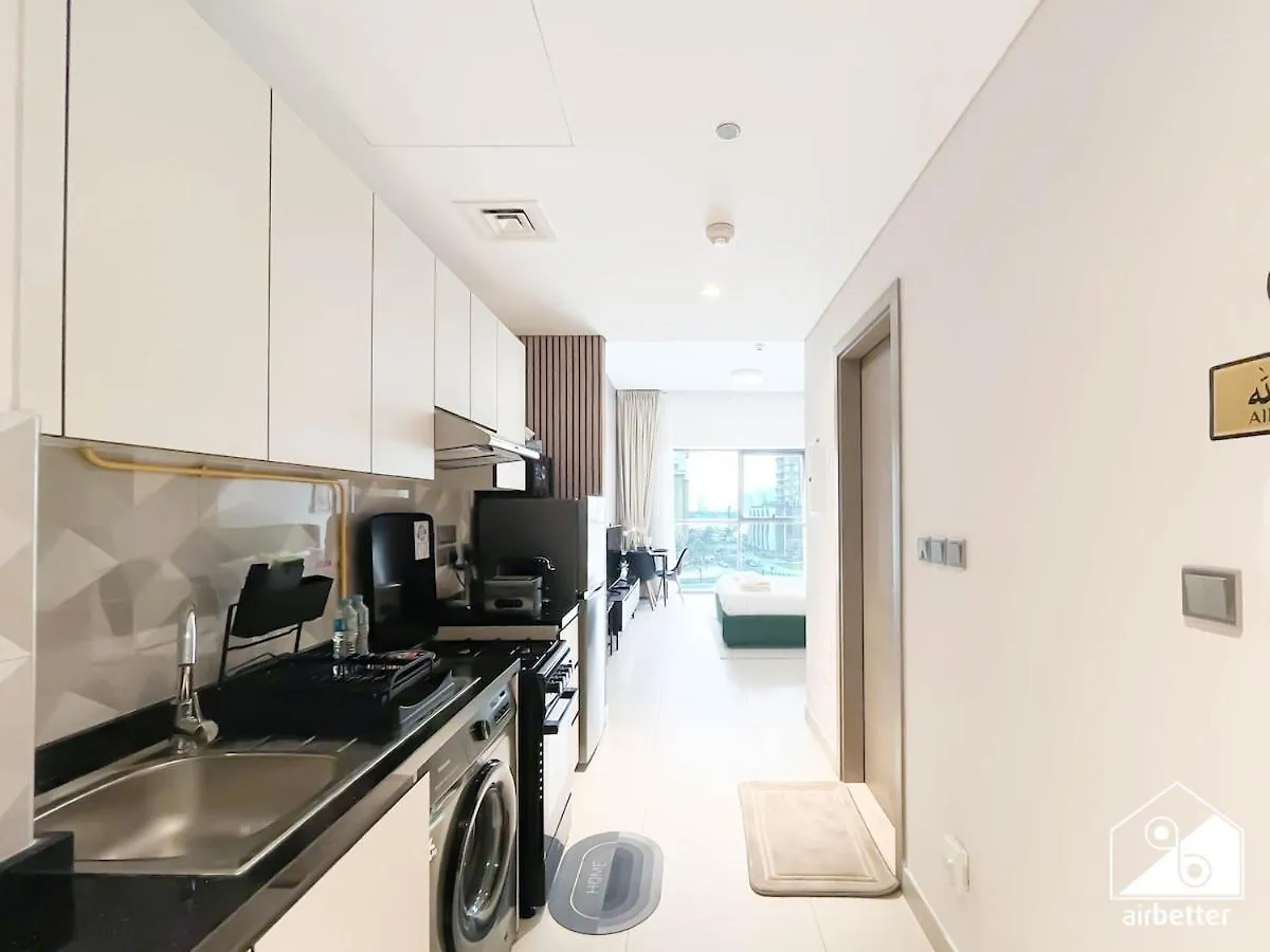 Apartment Serene Studio With Views In Al Waleed Garden 2 Dubai