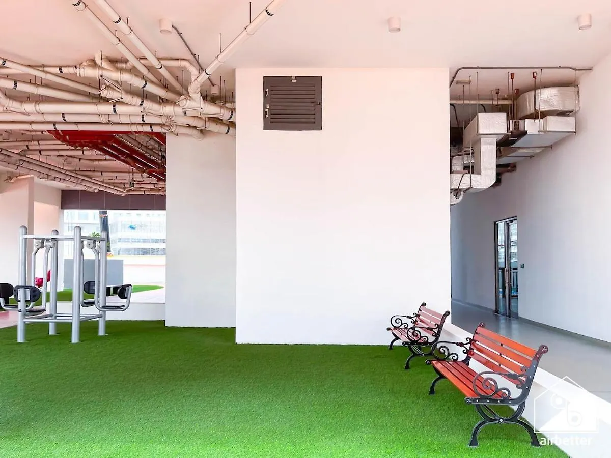 Apartment Serene Studio With Views In Al Waleed Garden 2 Dubai